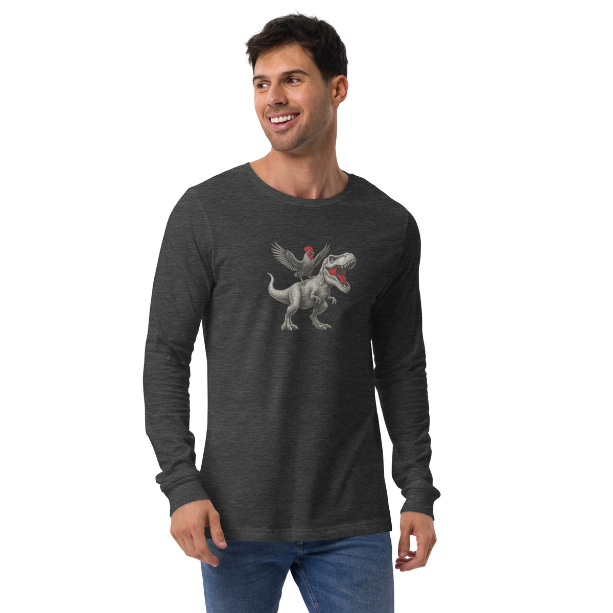 Chickasaurours Unisex Long Sleeve Tee