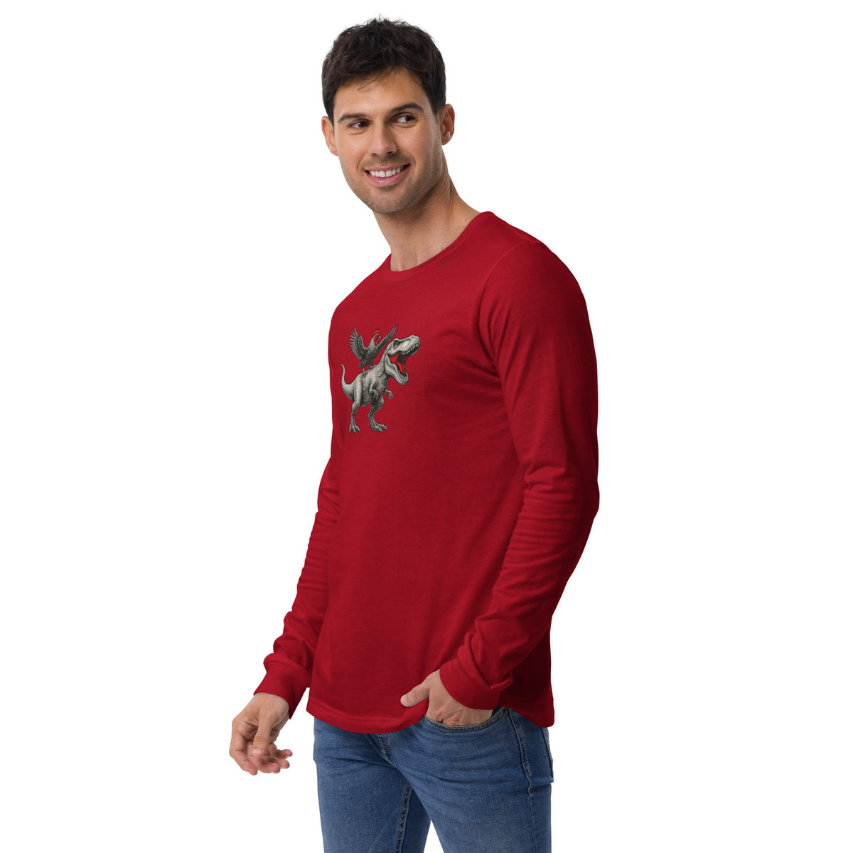 Chickasaurours Unisex Long Sleeve Tee