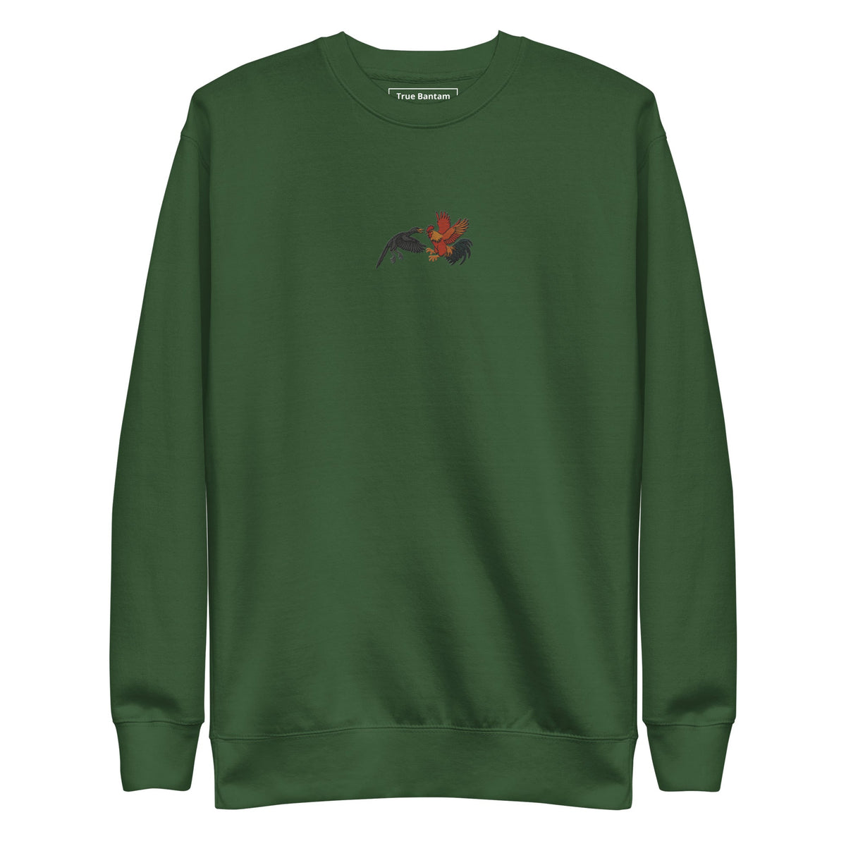 Chickasaurous Battle Unisex Premium Sweatshirt