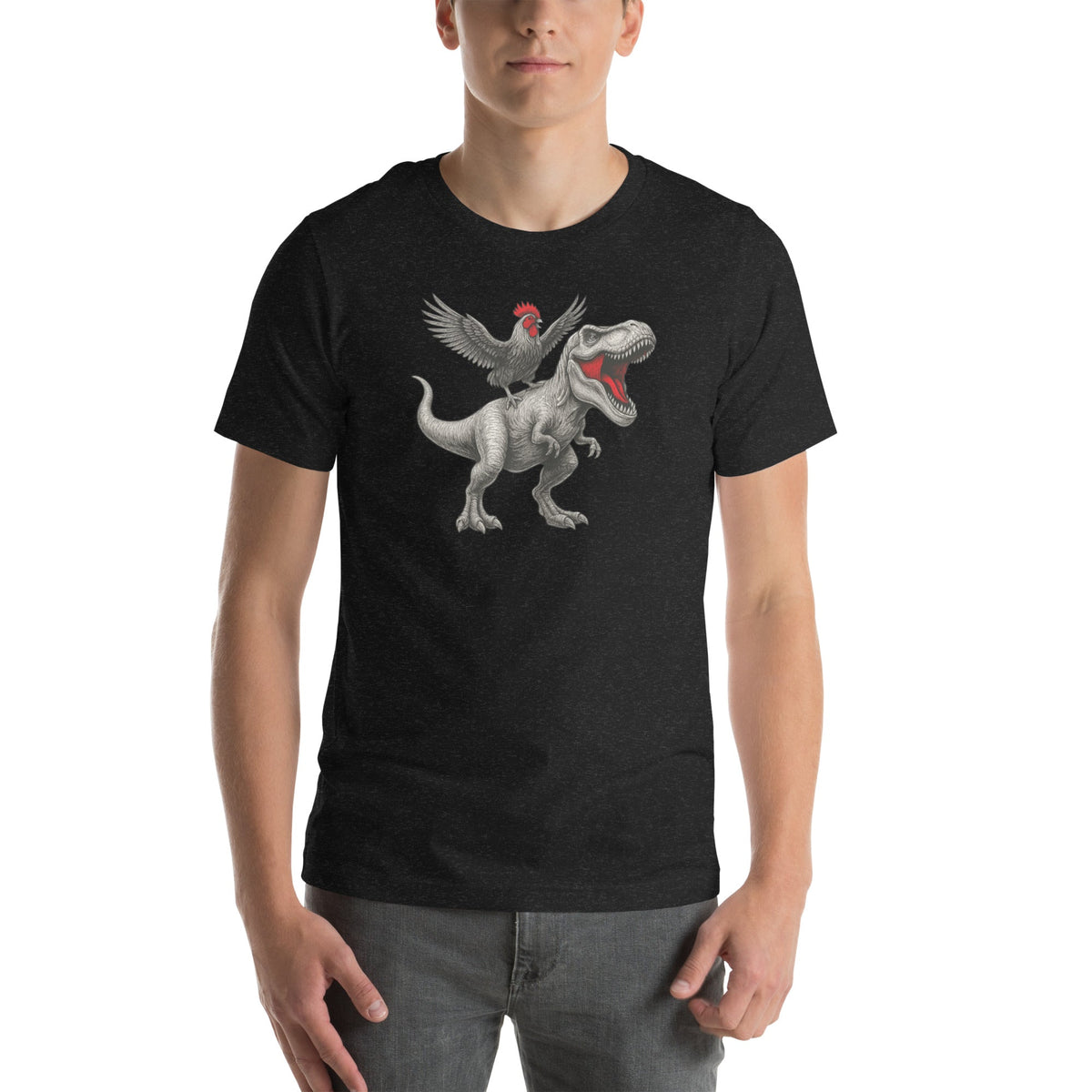 Chickasaurous Unisex t-shirt