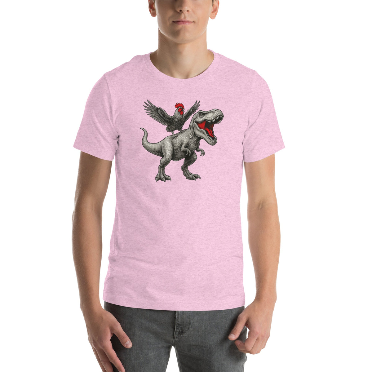 Chickasaurous Unisex t-shirt