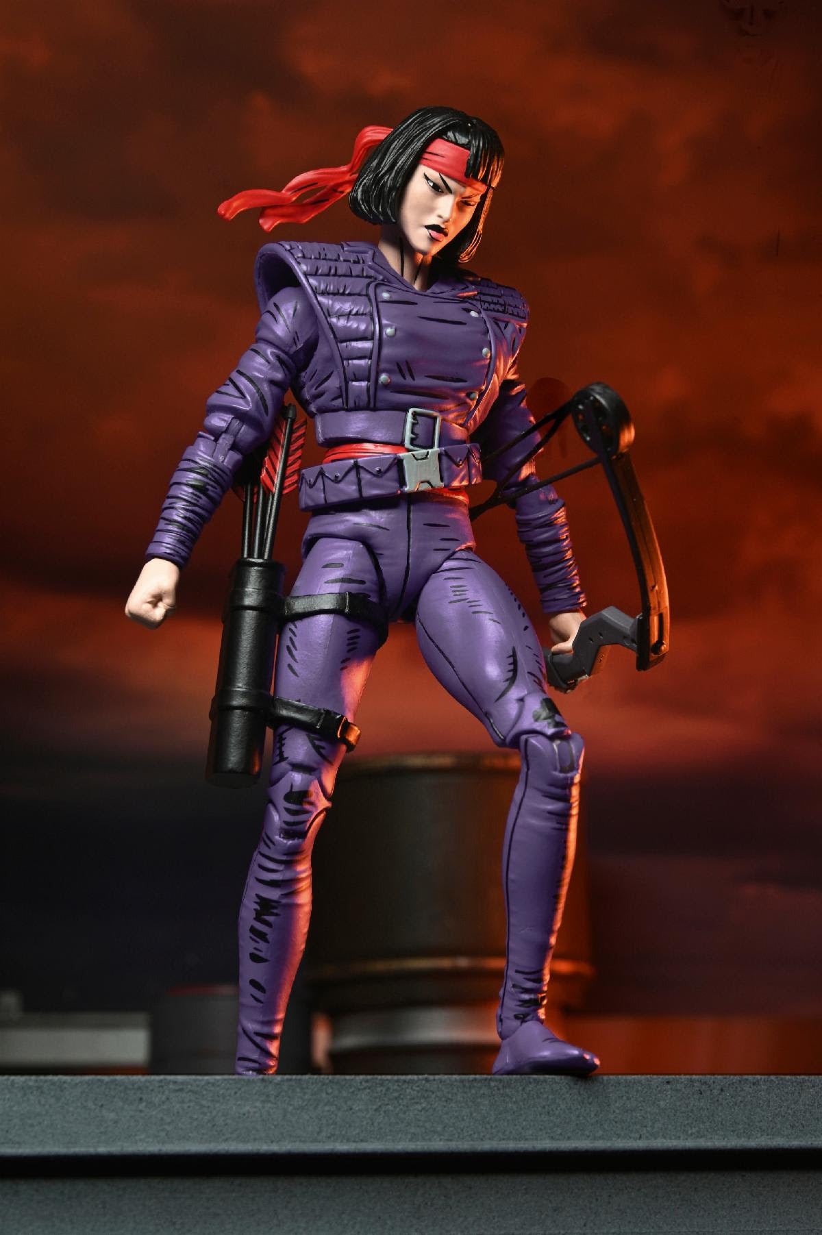 Teenage Mutant Ninja Turtles (Mirage Comics) - 7" Scale Action Figure - Karai Mercenary
