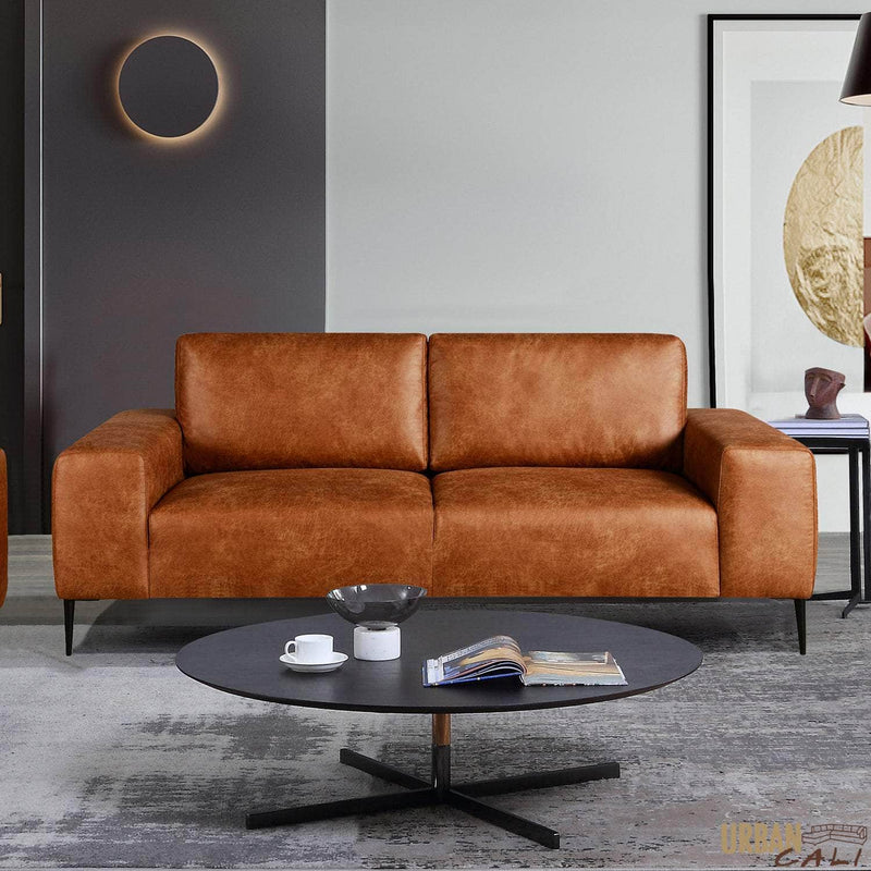 Freeman Sofa in Rustic Light Brown