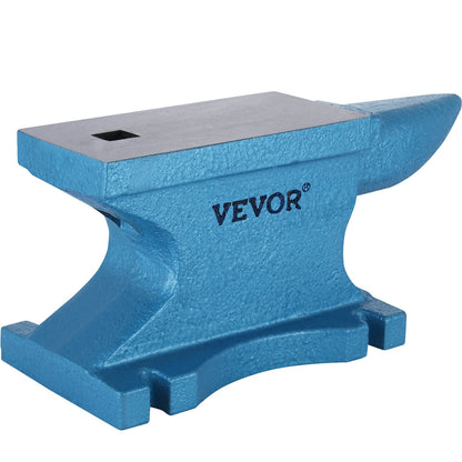VEVOR Single Horn Anvil 55Lbs, Cast Iron Anvil Blacksmith Withstands Heavy Blows,Anvil Rugged Round Horn Anvil Blacksmith Jewelers Metalsmith Tool, for Sale Forge Tools and Equipment