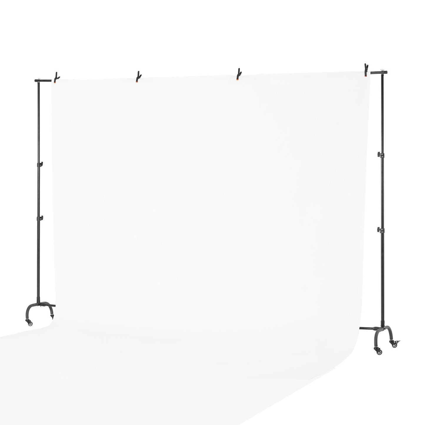 VEVOR Backdrop Stand Movable Stand Kit 7 x 10 ft for Party & Photo Video Studio