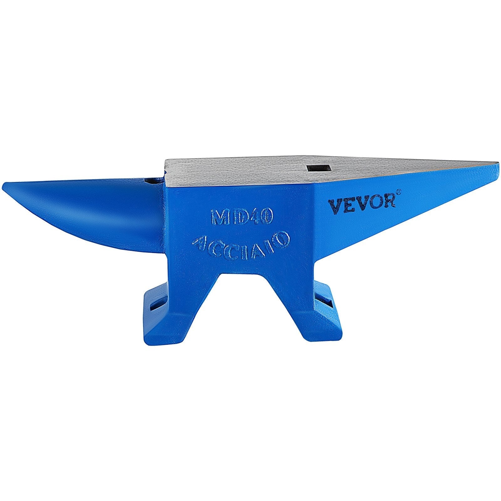 VEVOR Single Horn Anvil 88Lbs Steel Anvil Blacksmith for Sale Forge Steel Tools and Equipment Anvil Rugged Blacksmith Jewelers Durable and Robust Metal Working Tool