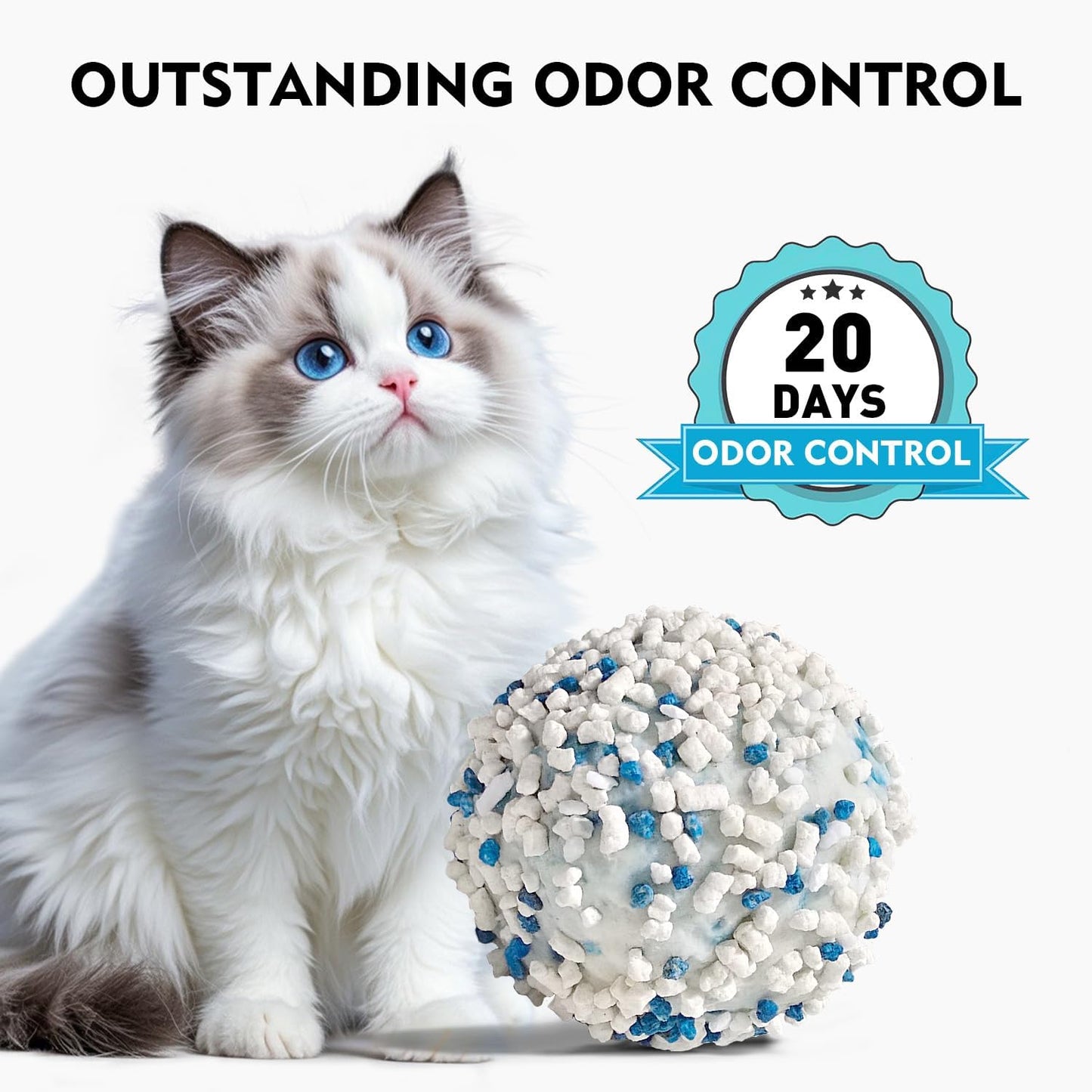 Natural Cassava Cat Litter Cubic Pack