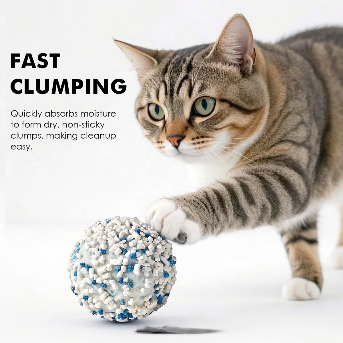 Natural Cassava Cat Litter Cubic Pack