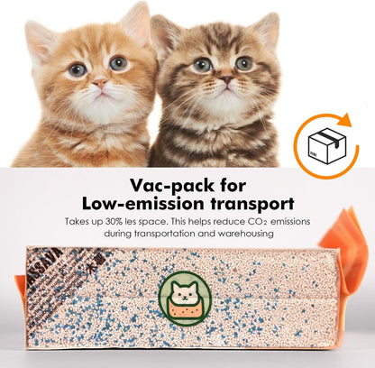 Natural Cassava Cat Litter Cubic Pack