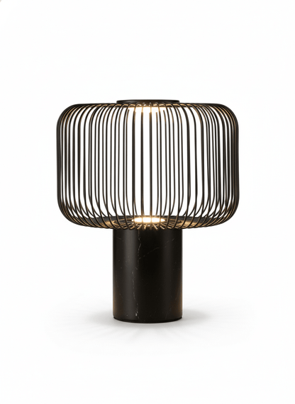 Veridian Industrial Cage Desk Lamp