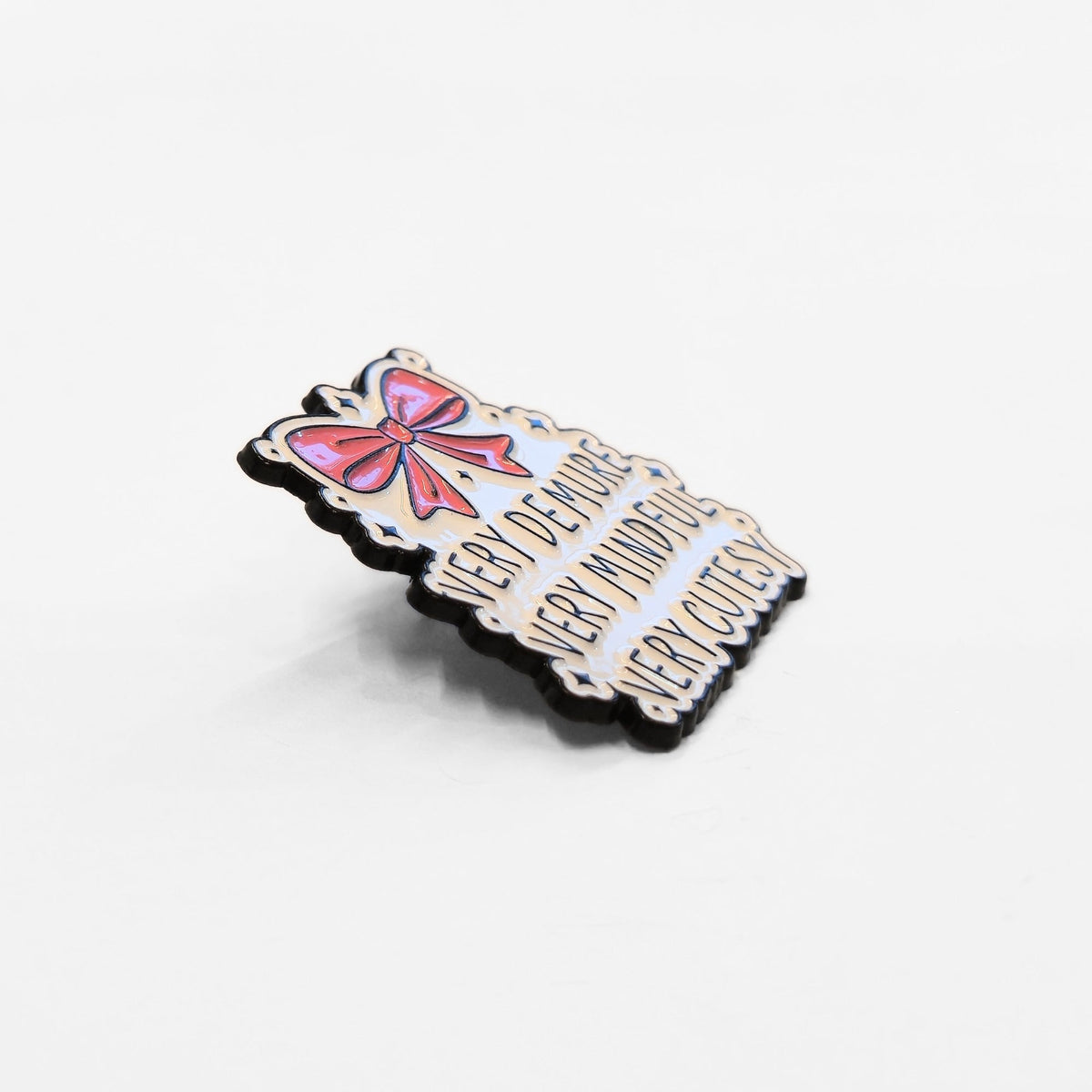 Very Demure Very Mindful Very Cutesy | Collectible Pin - Products Added