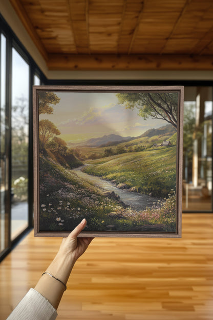 VIRGO'S HAVEN, Oeuvre sur toile étirée