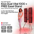 Kivo Vital 1000 Bundle: 2 x Vital 1000 & FREE Easel Stand