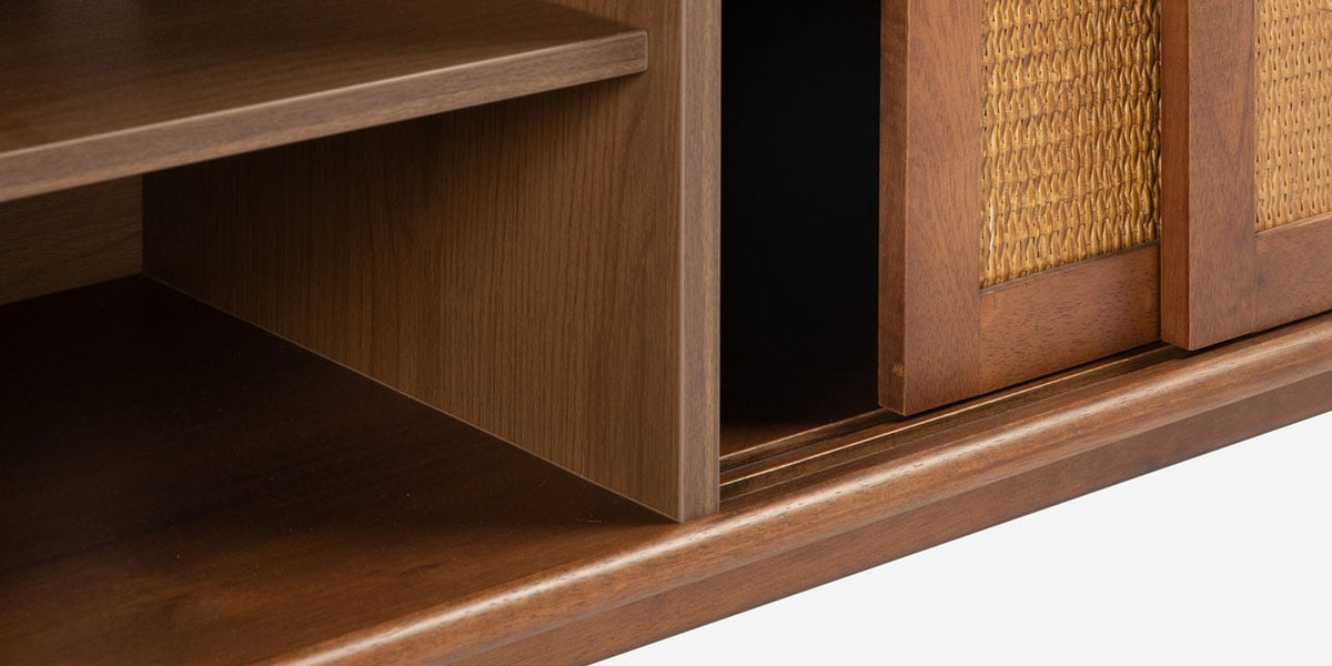 Vline 301 Acacia Wood TV Media Console
