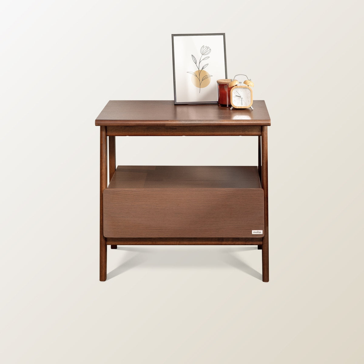 Vline 801 Modern Wood Bedside Table