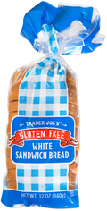 Trader Joe's Gluten Free White Sandwich Bread, 340g