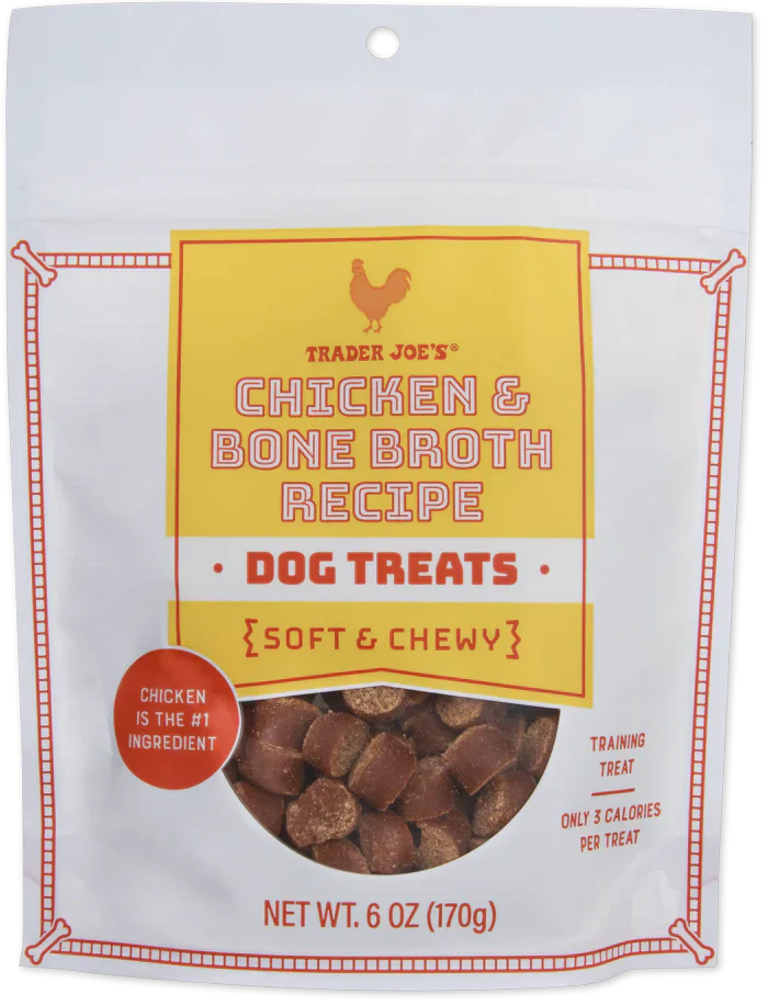 Trader Joe's Chicken & Bone Broth Recipe Dog Treats, 170g