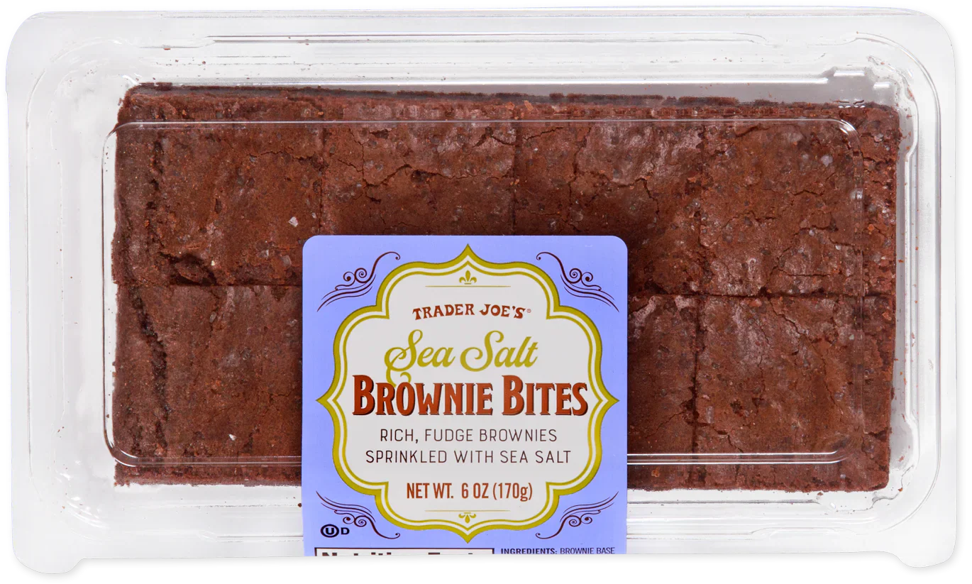 Trader Joe's Sea Salt Brownie Bites, 170g