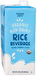 Trader Joe's Organic Non-Dairy Rice Beverage, 946mL
