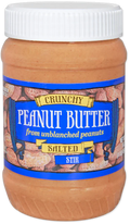 Trader Joe's Crunchy Peanut Butter, Salted, 454g