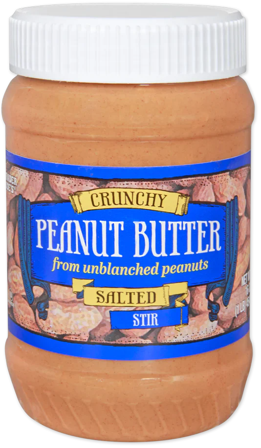 Trader Joe's Crunchy Peanut Butter, Salted, 454g