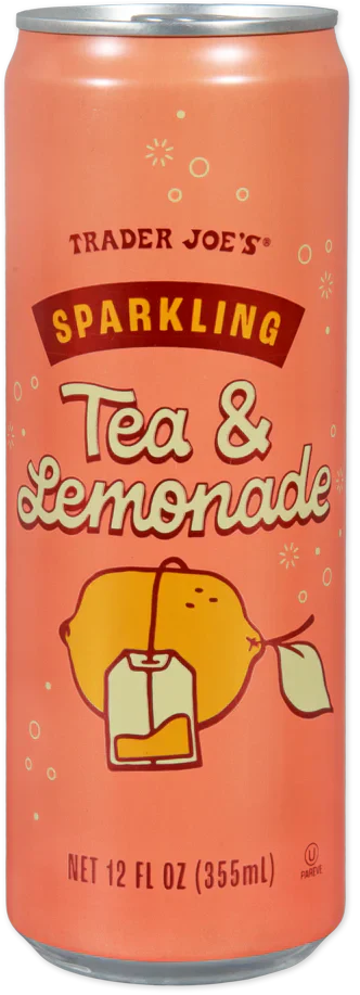 Trader Joe's Sparkling Tea & Lemonade, 355mL
