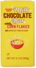 Trader Joe's Milk Chocolate Bar with Corn Flakes, 180g