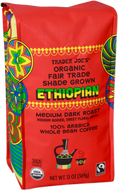Trader Joe's Organic Fair Trade Shade Grown Ethiopian Coffee, 369g