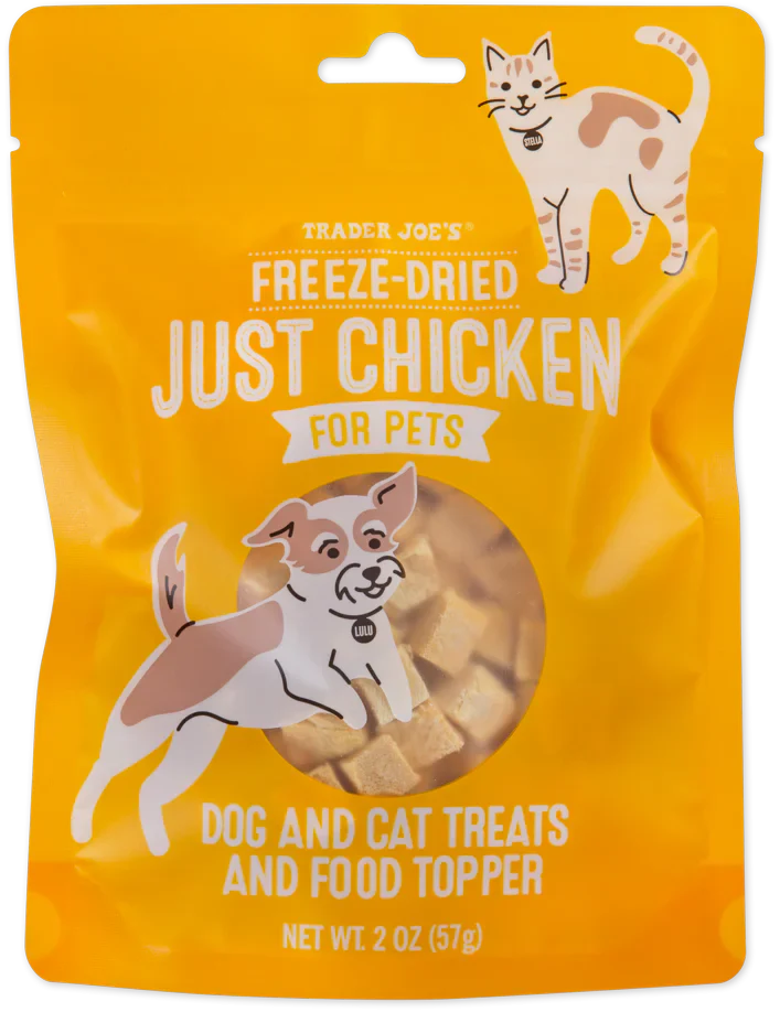 Trader Joe's Freeze-Dried Just Chicken for Pets, 57g