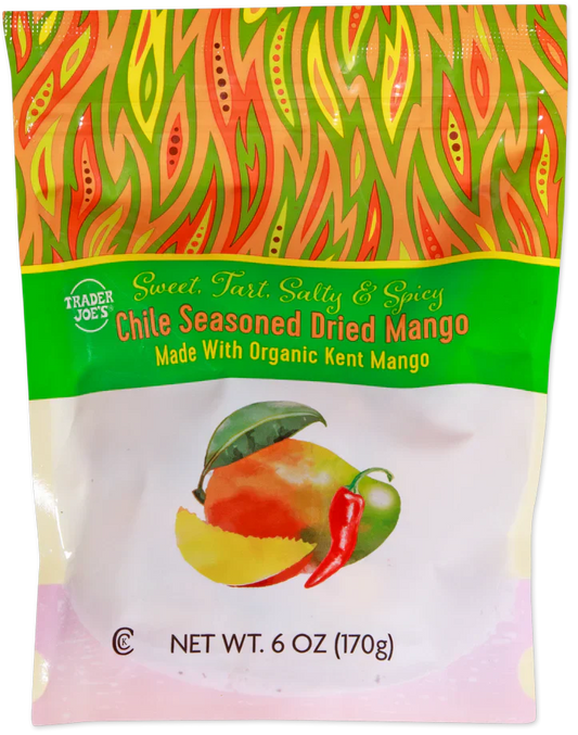 Trader Joe's Chile Seasoned Dried Mango, 170g