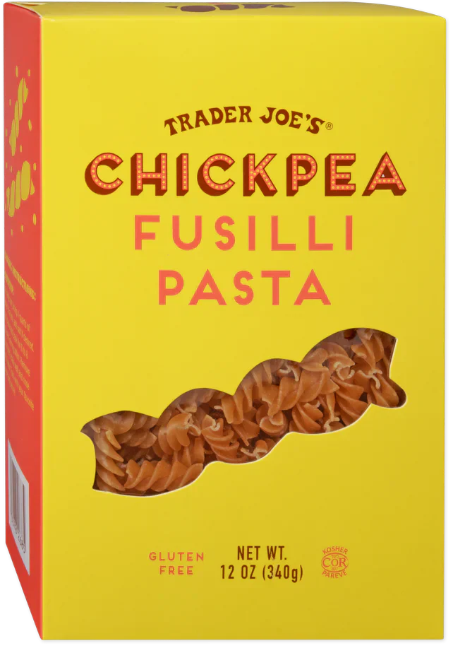 Trader Joe's Chickpea Fusilli Pasta, 340g