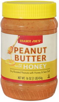 Trader Joe's Peanut Butter with Honey, 454g