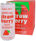 Trader Joe's Sparkling Strawberry Juice, 1L