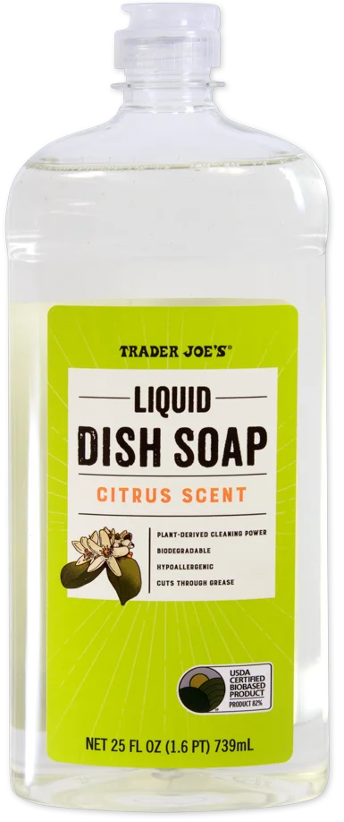 Trader Joe's Liquid Dish Soap, Citrus Scent, 739mL