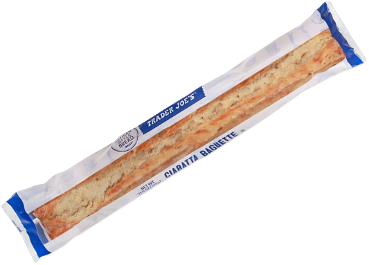 Trader Joe's Ciabatta Baguette, 326g