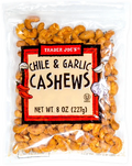 Trader Joe's Chile & Garlic Cashews, 227g