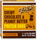 Trader Joe's Chewy Chocolate & Peanut Butter Protein Bars, 200g
