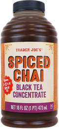 Trader Joe's Spiced Chai Black Tea Concentrate, 473mL