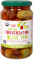 Trader Joe's Organic Conversation Olive Trio, 350g