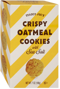 Trader Joe's Crispy Oatmeal Cookies with Sea Salt, 198g
