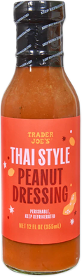 Trader Joe's Thai Style Peanut Dressing, 355mL