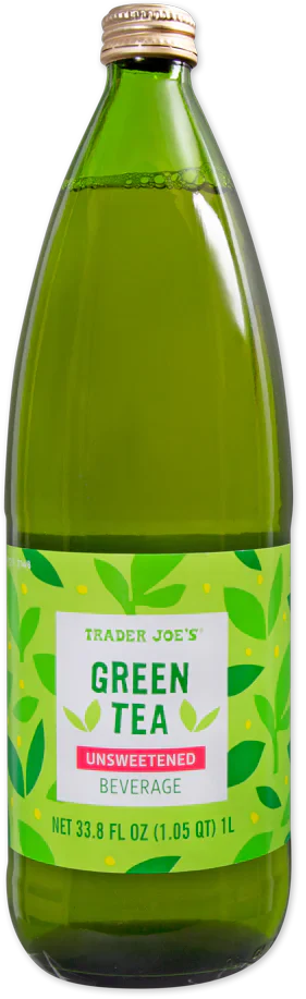 Trader Joe's Green Tea Unsweetened Beverage, 1L