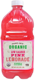 Trader Joe's Organic Low Calorie Pink Lemonade, 1.89L