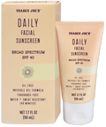 Trader Joe's Daily Facial Sunscreen SPF 40, 50mL