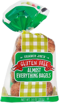 Trader Joe's Gluten Free Almost Everything Bagels, 397g