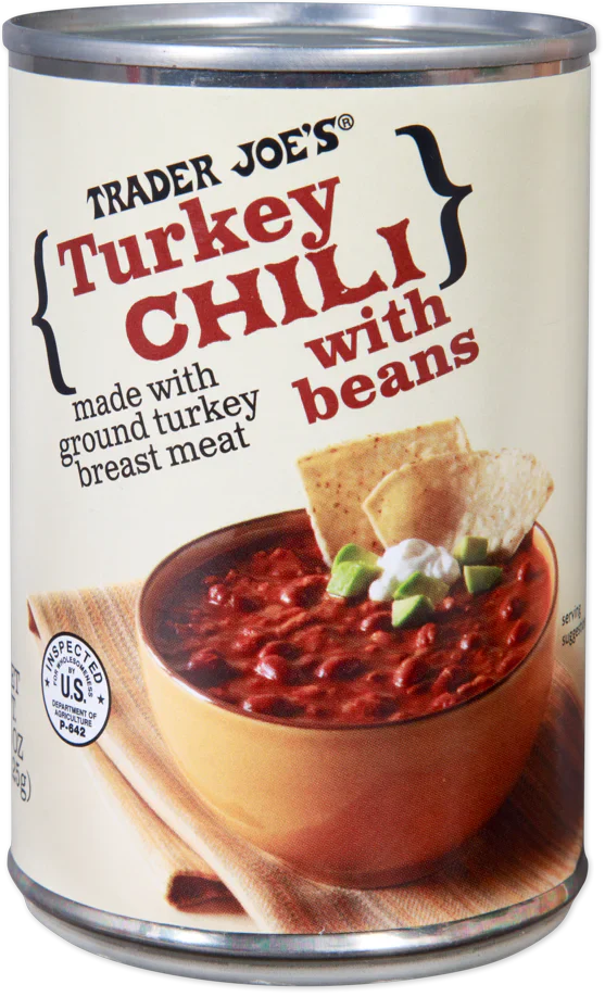 Trader Joe's Turkey Chili with Beans, 425g