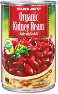 Trader Joe's Organic Kidney Beans, 439g