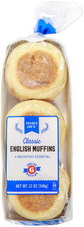 Trader Joe's Classic English Muffins, 340g