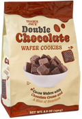 Trader Joe's Double Chocolate Wafer Cookies, 250g