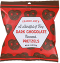 Trader Joe's A Handful of Tiny Dark Chocolate Covered Pretzels, 71g